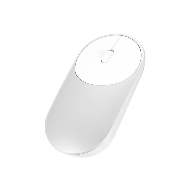 Xiaomi-ratón inalámbrico Mi Original, Mouse portátil de aleación de aluminio, Material ABS, 2,4 GHz, WiFi, Bluetooth 4,0, Control de conexión