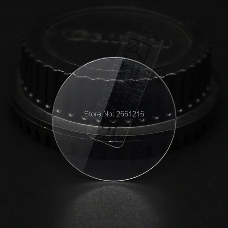 For Diameter 22mm - 34mm Smart Watch Tempered Glass 9H 2.5D Premium Screen Protector Film 22 23 24 25 26 27 28 29 30 31 32 33 mm