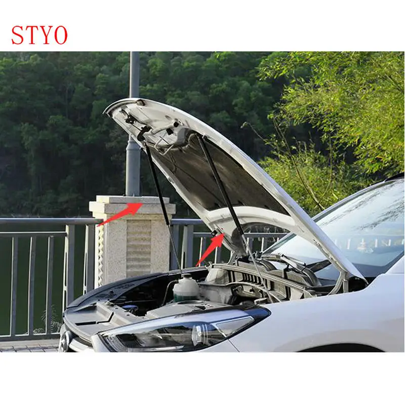 STYO For Hyundaii TUCSON 2016 2017 2018 refit front hood Engine cover Hydraulic rod Strut spring shock Bar