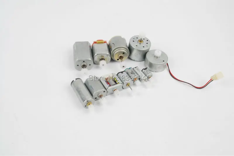 12 kinds Motor gear pack DIY model parts Micro DC motor