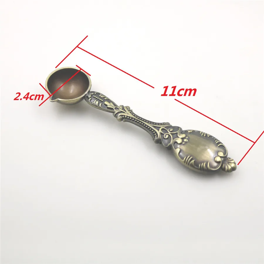 Customize Wax Stamp personal Logo vintage metal handle Spoon,DIY Ancient Seal Retro Stamp,Personalized Wax Seal custom design