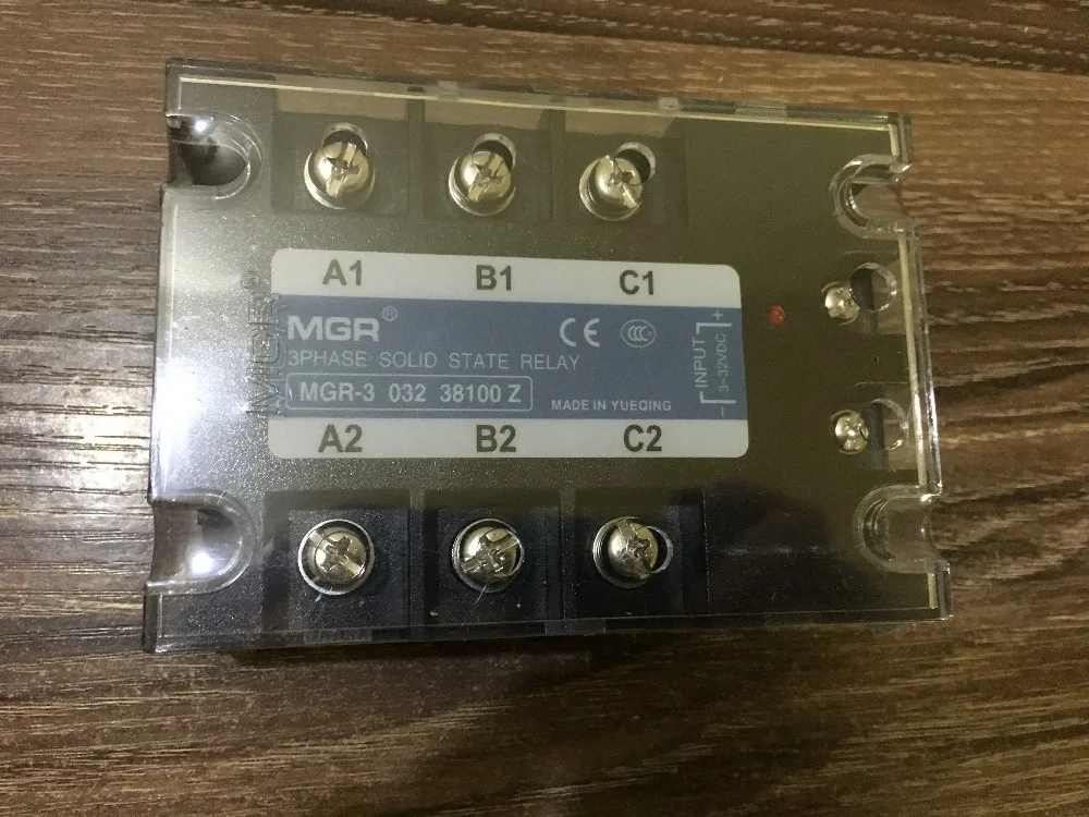 mager MGR-3 032 38100 Z 100A three-phase solid state relay DC-AC control   3-32VDC