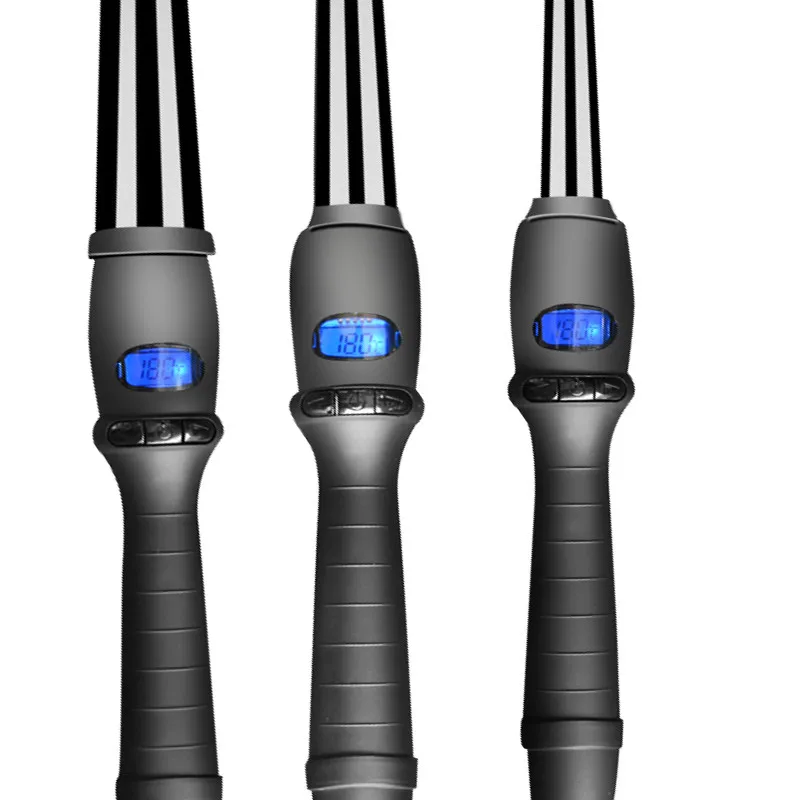 LCD Conical Curling Wand 5