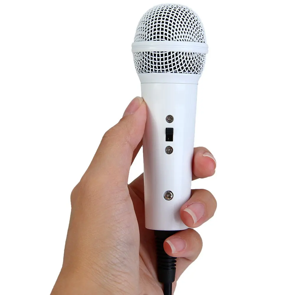 ميكروفون مكثف سلكي صغير محمول باليد مع توجيه واحد 3.5 مللي متر قابس للهواتف المحمولة UC QQ YY QT IS والكمبيوتر المنزلي KTV