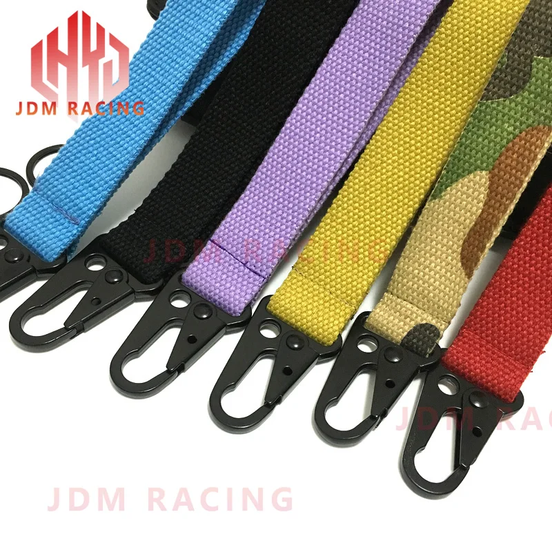 Hot Strong Webbing key keychain Car Wrist Strap Key Holder Rope For Car Mobile Phone ID Card Hanging Strap Universal