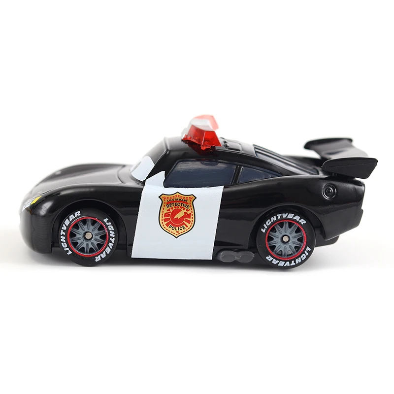 Samochody 3 Disney Pixar Cars policja błyskawica McQueen metalowy odlewany samochód zabawkowy 1:55 prezent dla dzieci darmowa wysyłka