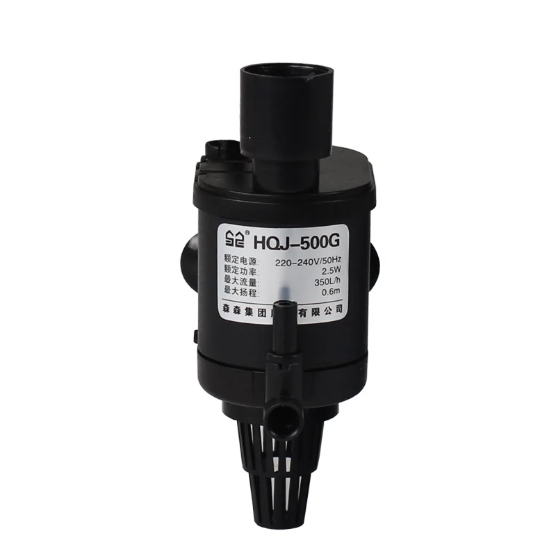 HQJ-500G/700G/900G /HQJ 1000B Aquarium Powerhead filter Submersible pump Oxygen pump tank Aquarium fountain