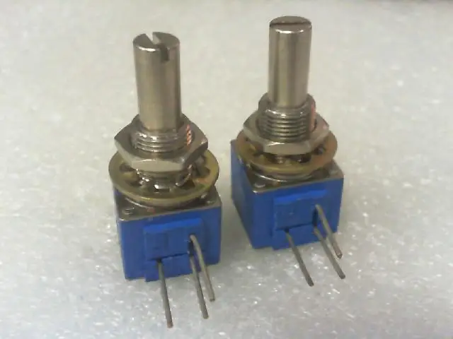 [VK]  BOURNS 81A1AB28D13 81A1A-B28-D13 single 5K Rotate potentiometer switch