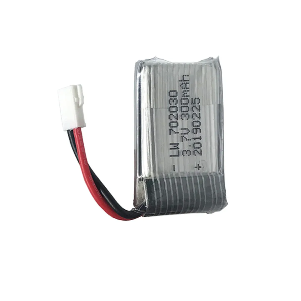 5pcs/set 3.7V 300mAH Lipo Battery For E55 FQ777 FQ17W Hubsan H107 Syma X11C Udi U816 U830 RC helicopter 3.7V 300 mAH MX2.0 plug