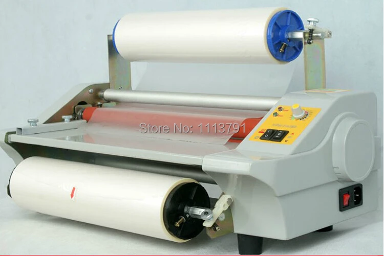 AIPU FM360J  Laminator Four Rollers,  electronic temperature control Hot Roll Laminating Machine single and sided a heating mode