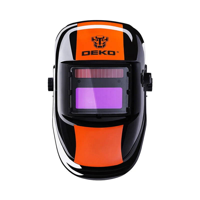 DEKO MZ236 Solar Auto Darkening Electric Welding Helmet/Mask Welder Cap Welding Lens/Glasses for Welding Machine/Plasma Cutter