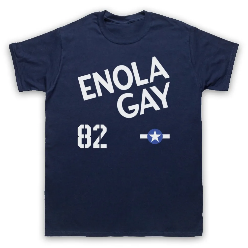 

New Brand High Quality For Man Better Enola Gay B-29 Aircraft Omd 80S Pop T-Shirt Adults Size Trock T Shirts