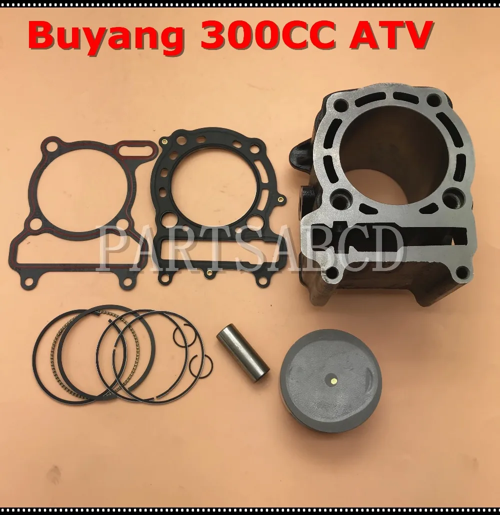 Buyang Feishen FA D300 H300 G300 72.5mm Engine Cylinder With Piston Set 300 300CC ATV Quad Parts