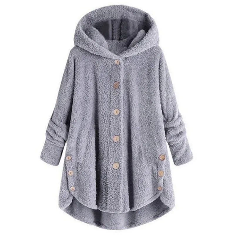 

2023 NEW Autumn Winter Jacket Women's Coat Mid-Length Hooded soft Hairy Keep Warm Jacket Casual Windbreaker Outerwear 5XL