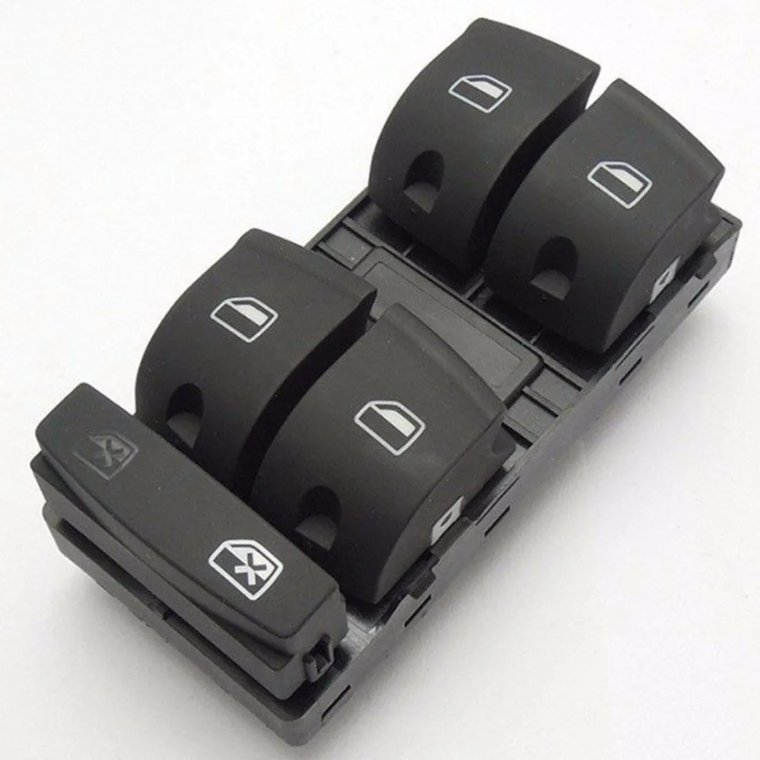 JXLCLYL Driver Master Power Window Switch For Audi A3 A6 S6 C6 Allroad Q7 RS6