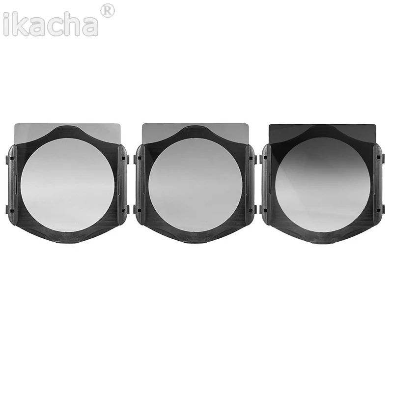 طقم فلتر Cokin لسلسلة P ، حلقة محول وحامل ، سلسلة P ، تخرج ND2 ، ND4 ، ND8 ، Plus 49 ، 52 ، 55 ، 58 ، 62 ، 67 ، 72 ، 77 ، 82 مللي متر, 3 قطعة