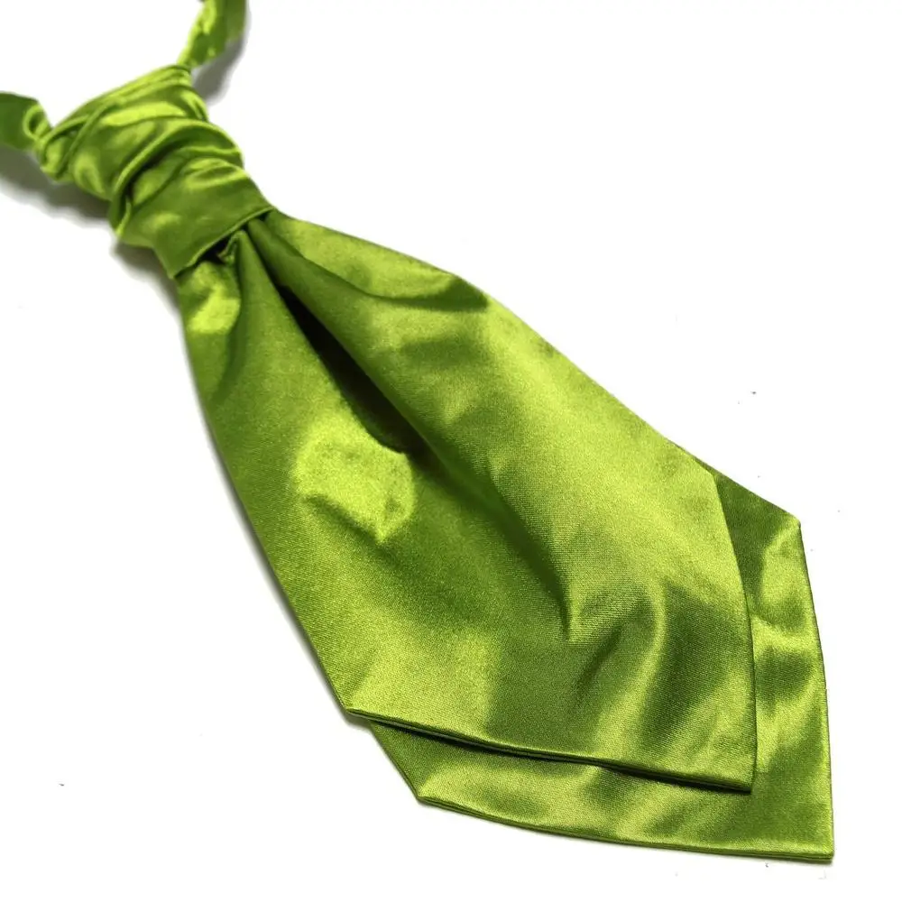 HOOYI-Gravata Masculina de Prata para Festa de Casamento, Cravat, 2019