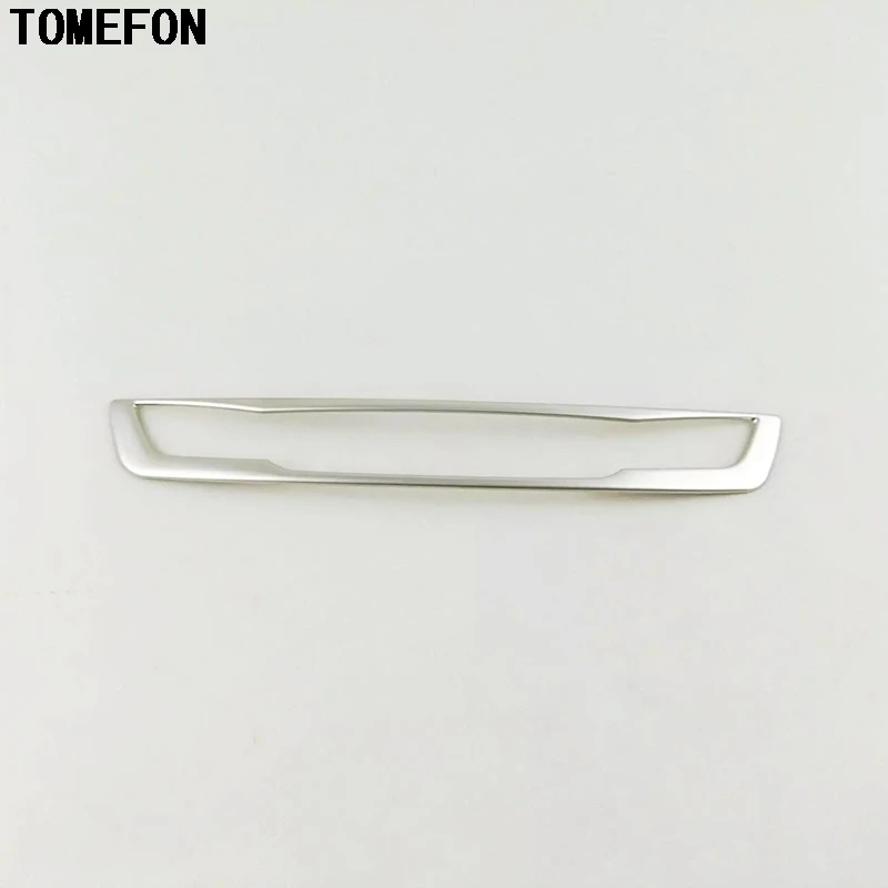 For Peugeot 308 2016 2017 Stainless Steel Central Control Button Decorative Frame Fault Lights Demister Button Trim Car Styling