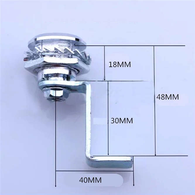 1 set Zinklegering MS705 Driehoekige lock Gas Meter Lock Key Gas Elektrische Meter Box Klink Cam Sloten hoge kwaliteit ladeblokkering