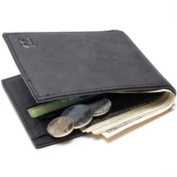 Coin Purse Mini Slim Wallet Wallets for Men with Coin Pocket Small Thin Male Car Holder Purse Compact Money Boy Purses 2022