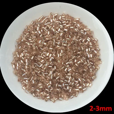 10g/lot Pezsgő seedbeads Cseh üvegek Vetőmag Szóközbillentyű csöves bugles gyöngyök számára ékszer Gyártás Hímzés DIY Összevarrás kiegészítők