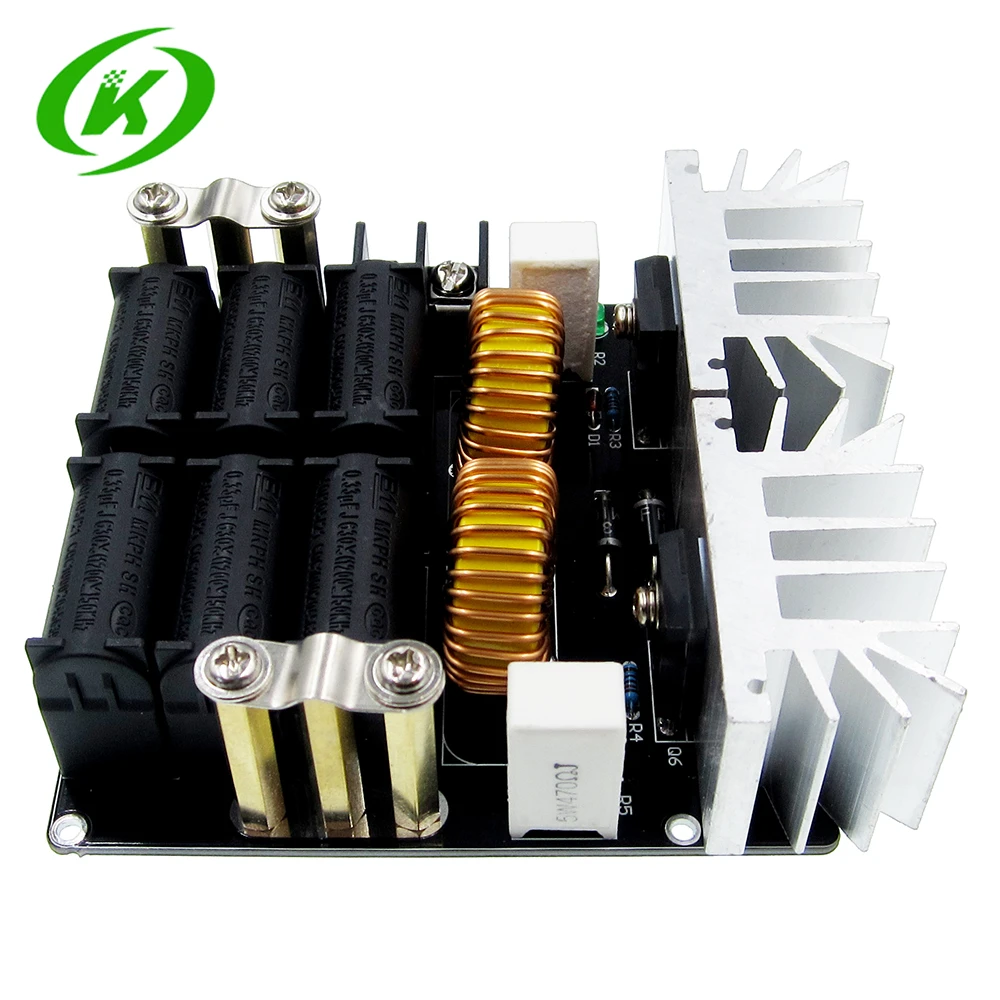 1Set 20A 1000W 12V-48V ZVS Low Zero Voltage Induction Heating Board Module Flyback Driver Heater High Power For DIY