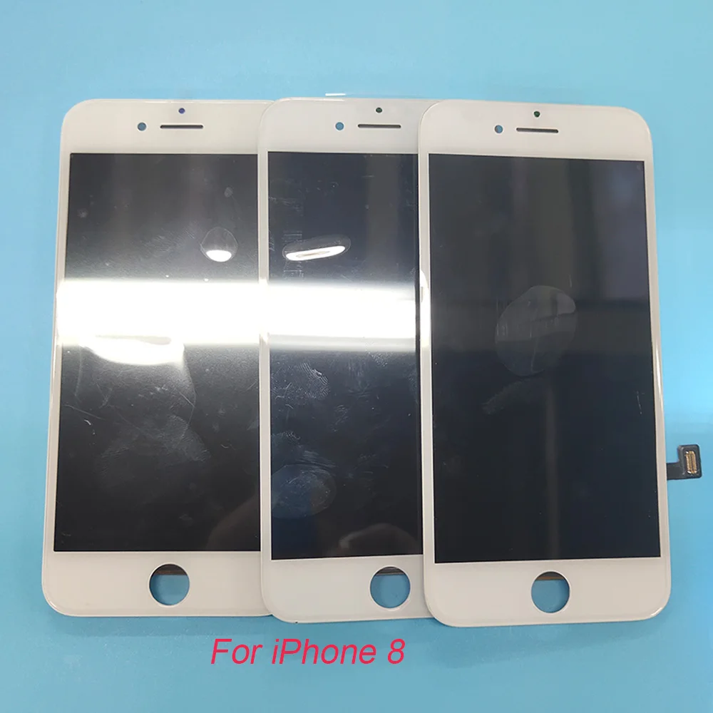 مجموعة شاشة لمس LCD ، 5 قطع ، بدون بكسل ميت ، لهاتف iPhone 7 Plus 8 Plus