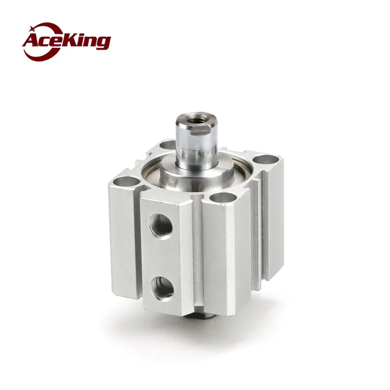 SDAD20X10X15X20X25 '30' 35 '40' 45X50 '75' 100BS المزدوج رمح رقيقة اسطوانة SDAD SDAD20-10 SDAD20-15 SDAD20-20 SDAD20-25 SDAD20-30