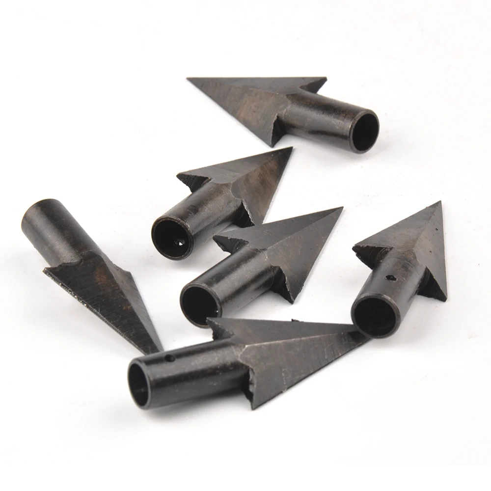 Archery Arrowheads Arrow Heads Tips Medieval Metal Hunting For DIY Wooden Arrow Longbow