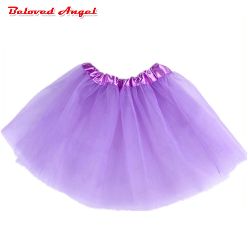 Baby Girls Tutu Skirts Kids Elastic Waist Pettiskirt Girl Princess Tulle Skirt 14 Colors  Mini Skirts Children Clothing 0-8 Yrs