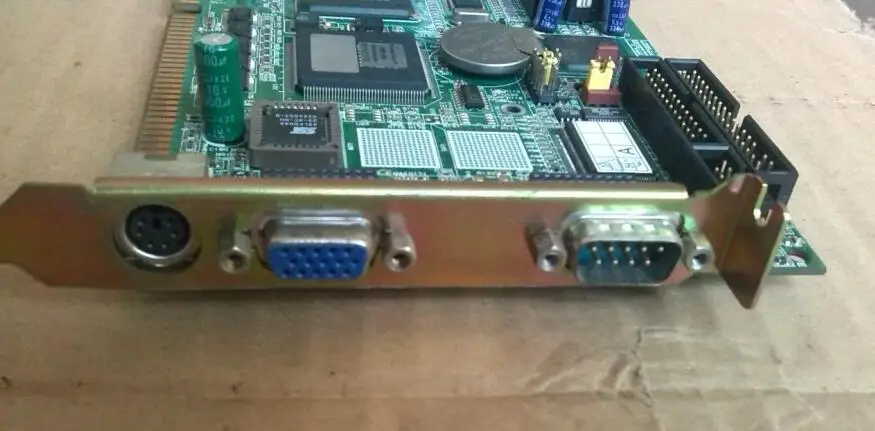 original PCA-6184 Rev.A2 card used in good condition