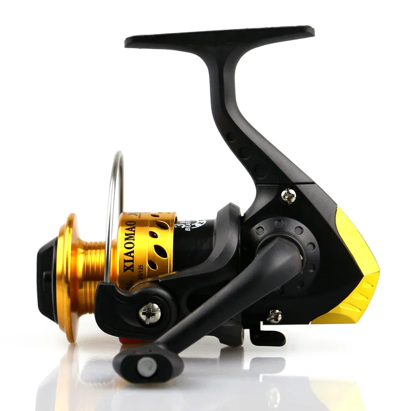 

HiUmi 200 Size 5.1:1 3 Ball Bearings Freshwater Fishing Plastic Ice Fishing Carp Spinning Fishing Reels