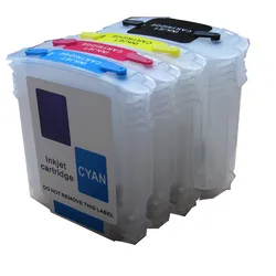 Kit de cartuchos de tinta recarregáveis para impressora hp, recarregáveis, para hp officejet pro 940, 8000, 8500, 8500a, a809a, a909, a910a