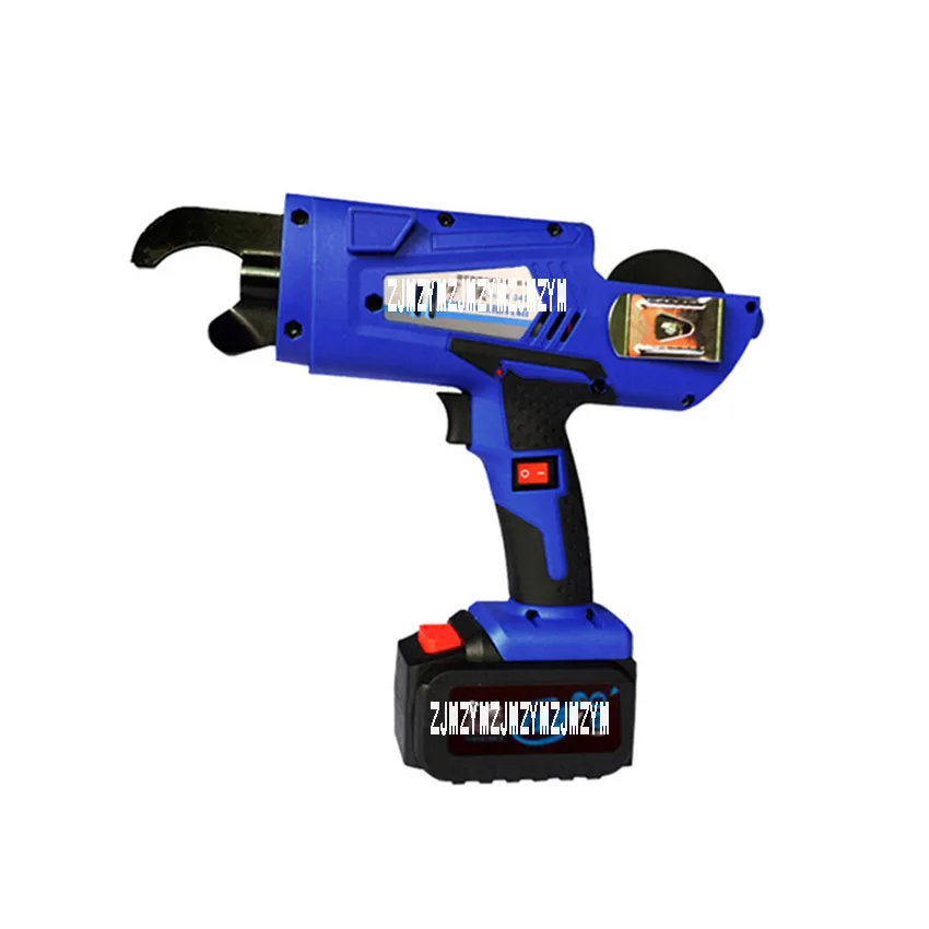 New Arrival YX-340B Automatic Rebar Strapping Machine Power Tool Rechargeable Steel Bar Strapping Machine 13200mA 12.8V 8-34mm