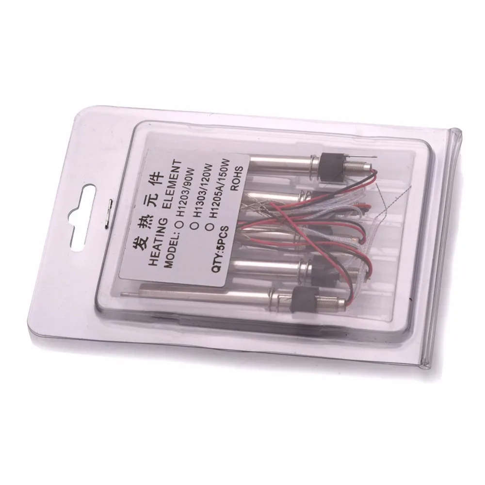 5pcs/lot 90W H1203 Ceramic Heating Element Core for 203H High Frequency Soldering Station