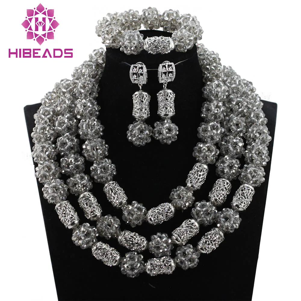 2017 Fabulous Fuchsia Blue Crystal Balls Wedding Jewelry Set Royal Blue Bridal Indian Jewellery Necklace Set Free Ship ABH340