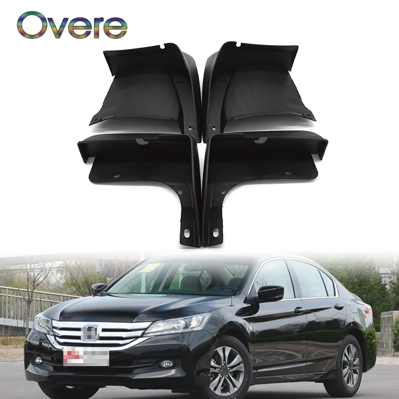 

OVERE Car Front Rear Mudguards For Honda Accord Sedan 2003 2004 2005 2006 2007 Accessories Mudflaps Car-styling 1Set/4Pcs Fender