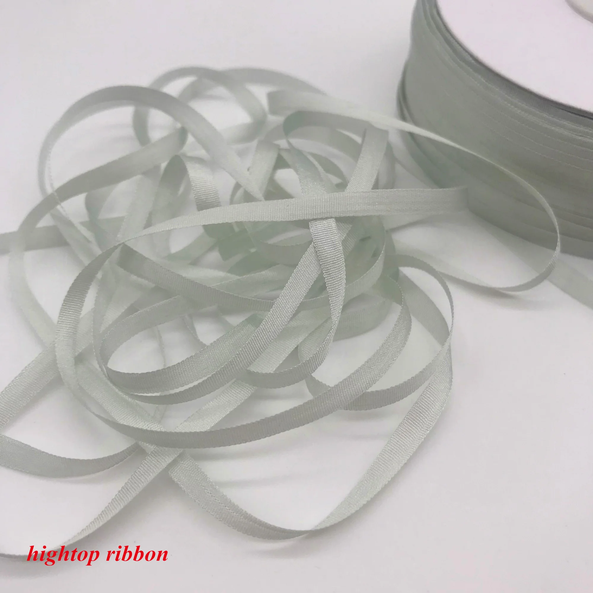 New arrival color 4mm silk ribbon 100% Real Pure Silk Ribbon for Embroidery Handcraft