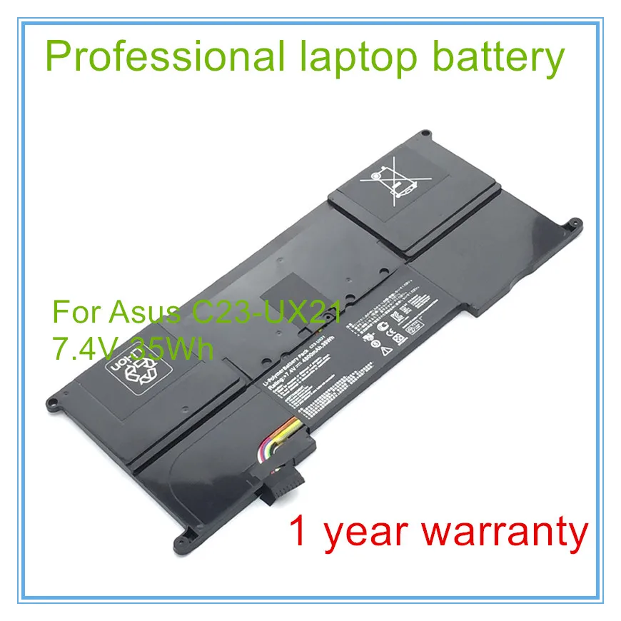 

Original Laptop Battery C23-UX21 for UX21 UX21A UX21E Ultrabook 7.4V 4800mAh