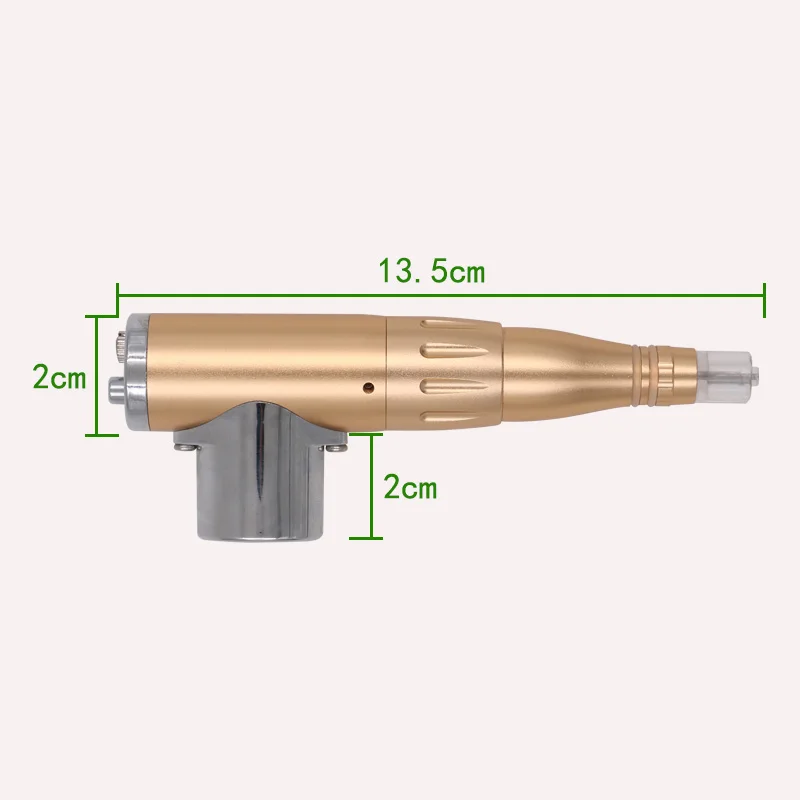 Profesional Permanent Makeup Pen Gun French style Fitted Adapter Stainless Steel For Fog Eyebrow Tattooing Machine Tattoo Kits