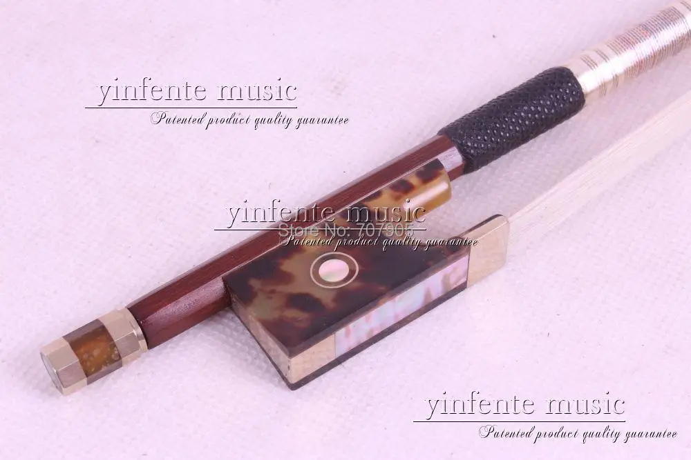 

1 pcs Brazilwood Violin Bow 4/4 Straight Best Model fr og Round Stick #R34