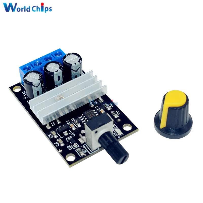PWM DC 6V 12V 24V 28V 3A Motor Speed Control Switch Controller PWM Motor Speed Varible Regulator Controller Switch Module Board