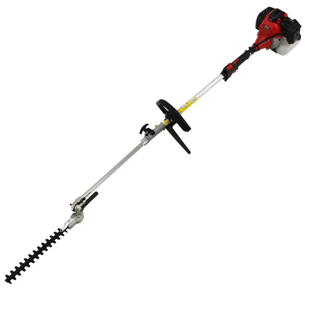 5 in 1 Gas Brush cutter 2 stroke 52cc Engine Petrol strimmer Tree Pruner Grass cutter with extend pole