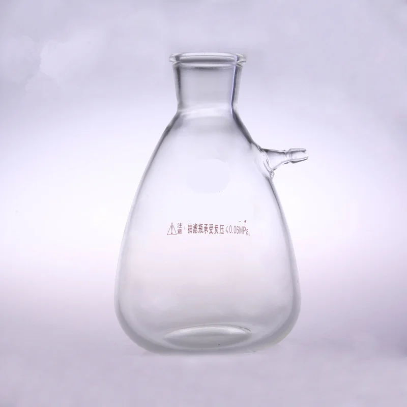 

2500ml Glass Buchne Flask with one tube ;Suction Filter Flask;Lab glassware;lab supplies