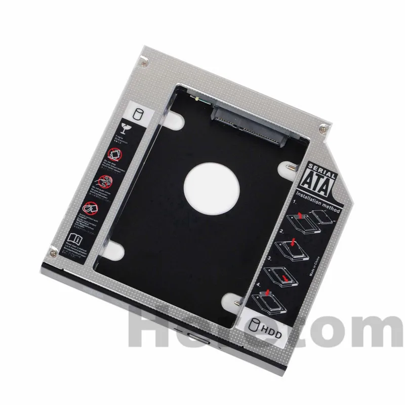 Baru 12.7mm 2nd Hard Drive SSD HDD Caddy untuk DELL insipiron 15R SE 7520 N5010 N5110 M5010 N7110 N7010 DS-8A5SH