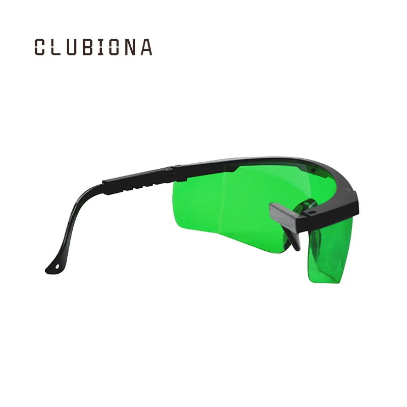 NO burr Good quality telescopic frame special for red and green laser lines eyes protective glasses