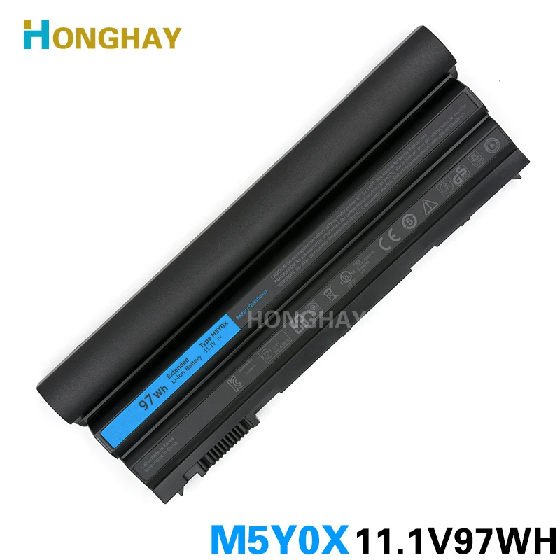 

97WH New Original M5Y0X Laptop Battery for DELL E5420 E5430 E5520 E5530 E6420 E6430 E6520 E6530 T54FJ 3460 3560 M421R 4520 8858X