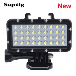 Underwater Light Diving Waterproof LED Lamp +Battery For GoPro Hero 5 6 7 8 Session 5 Xiaomi Yi 4K Lite Mijia Sjcam SJ6/7/8/9 H9