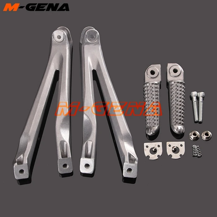 Rear footpegs Foot pegs Footrest Pedals Bracket For YZF1000 R1 YZFR1 2004 2005 2006 2007 2008 2004-2008 04 05 06 07 08