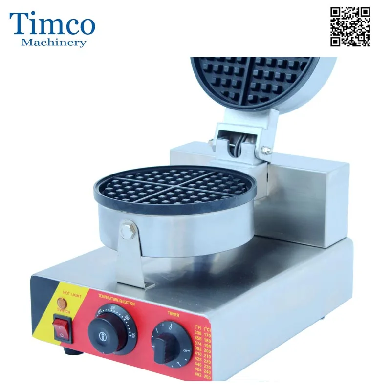 TIMCO stożek ciasto gofrownica elektryczny 4 sztuk pojedynczy klosz maszyna do produkcji wafli